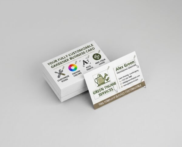 Business Card - with print option
