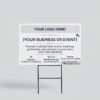 Yad Sign Image Custom Yard Sign